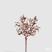 RAMO DI CORALLO GLITTERATO 47CM ROSA