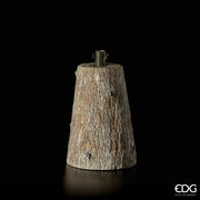 BASE TRONCO PER ALBERO DI NATALE EFFETTO LEGNO 42X32CM