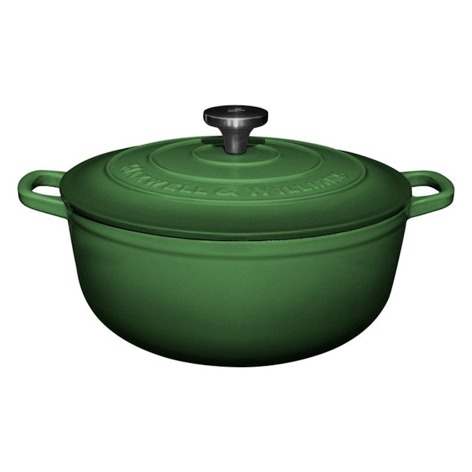 Casseruola Rotonda in Ghisa 28cm Verde English Racing Green MAXWELL & WILLIAMS
