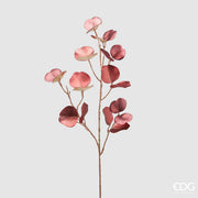 RAMO DI EUCALIPTO 84CM ROSA METALLICO