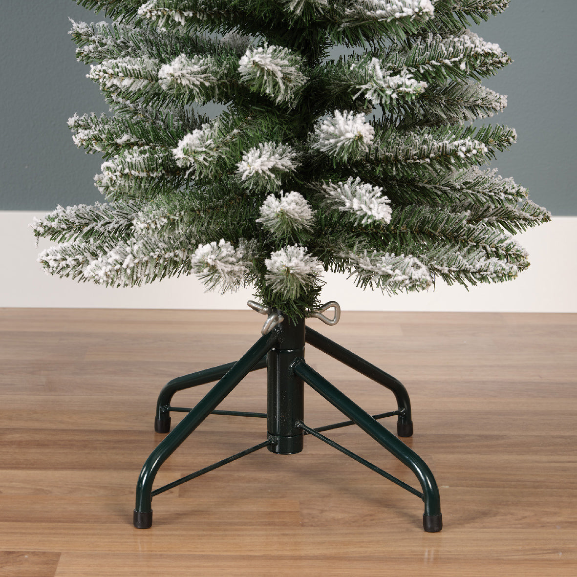 ALBERO DI NATALE SLIM 150CM PENCIL INNEVATO