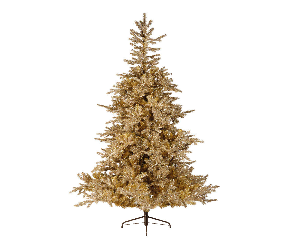 ALBERO DI NATALE TIFFANY ORO 210CM