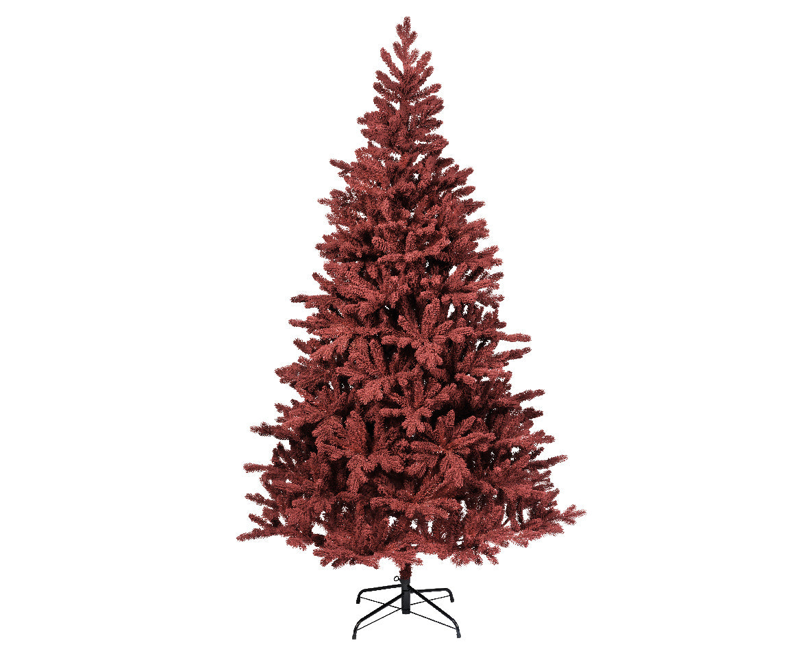 ALBERO DI NATALE 240CM ABETE BORGOGNA