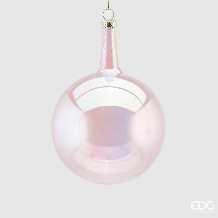 PALLINA DI NATALE, Ø10CM, ROSA