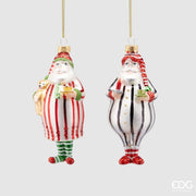 BABBO NATALE IN PIGIAMA ASSORTITO H13.5CM