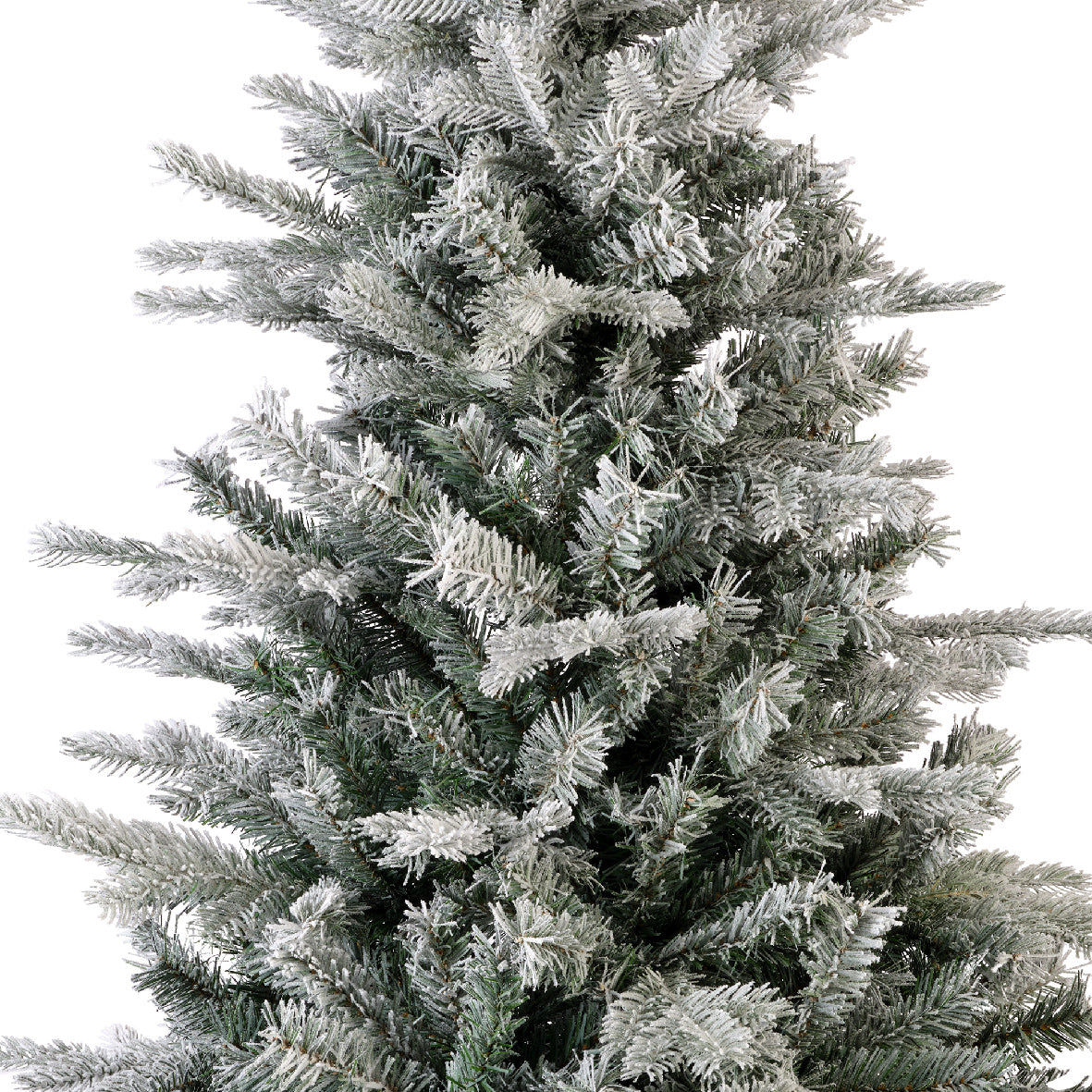 ALBERO DI NATALE VERMONT VERDE EFFETTO GHIACCIATO 150CM