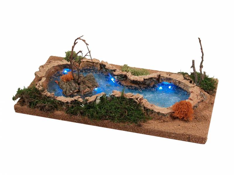 LAGHETTO LUMINOSO 33X17X13CM