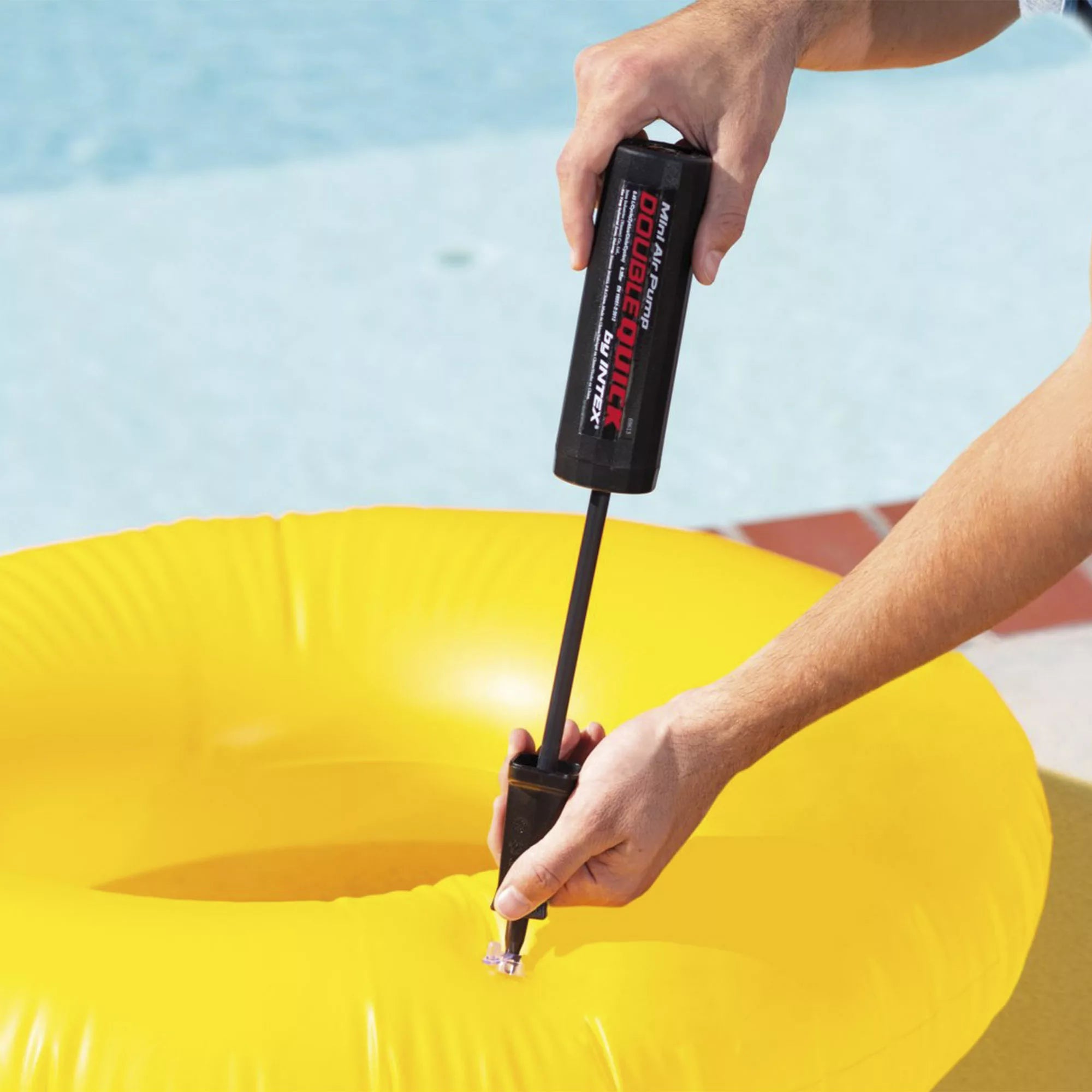 Pompa Double Quick Mini 29cm Nero Intex