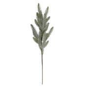 Ramo plastica pino ghiacciato 63cm verde Peraga Christmas