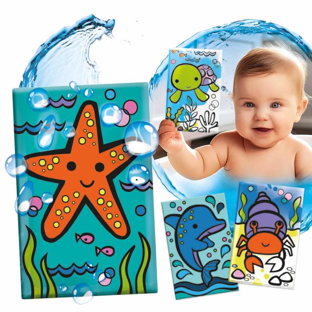 Flashcards Baby Bath Zauberfarben 8 Teile HEADU