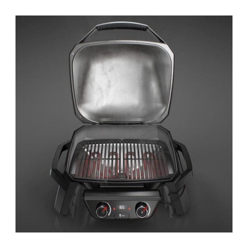 BARBECUE ELETTRICO PULSE 2000 NERO CON CARRELLO