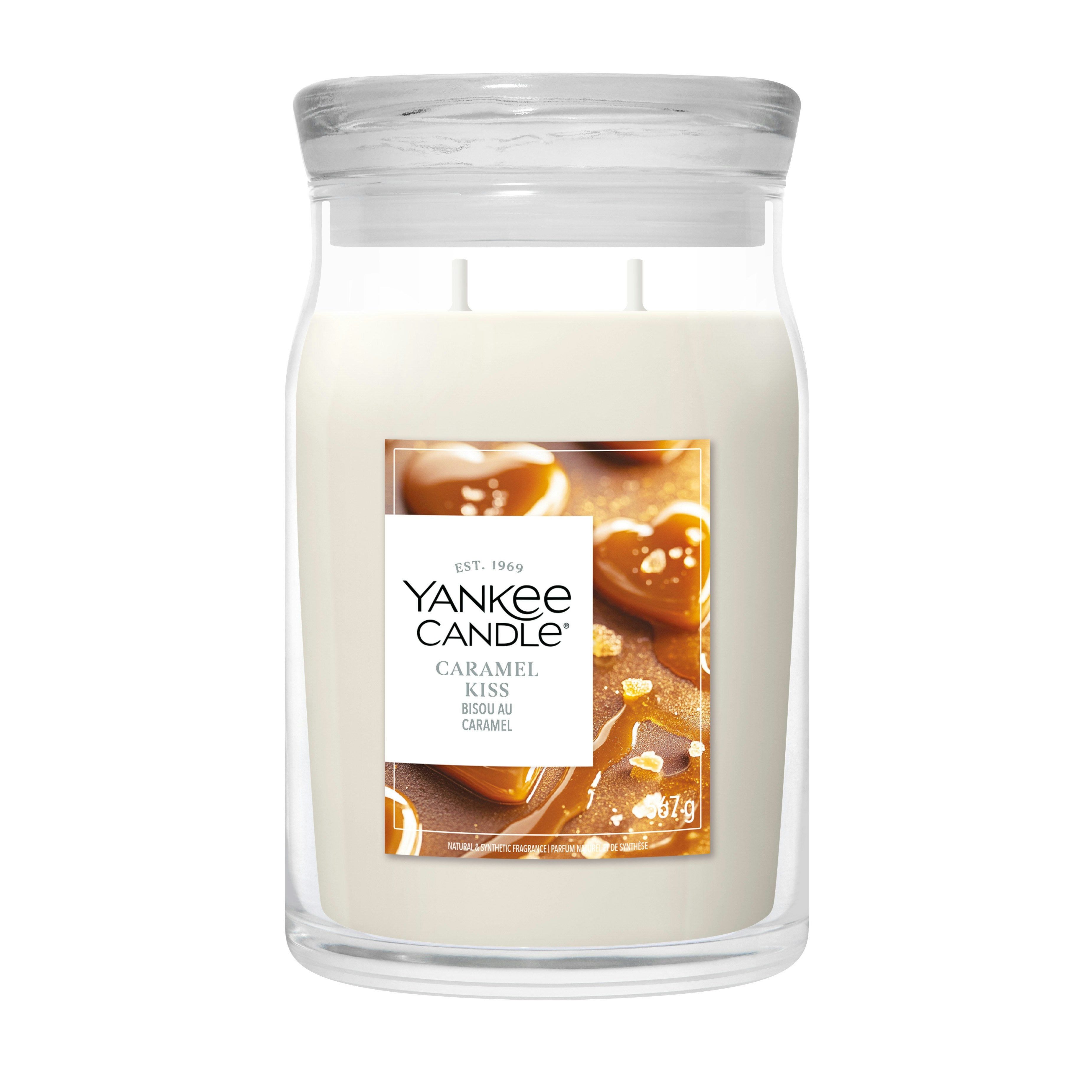 Candela Profumata Caramel Kiss 567g Neutri Yankee Candle