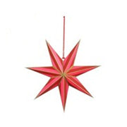 Pendente Stella H.14 D.45 cm Rosso