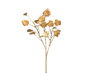 Ramo physalis su stelo altezza 66 cm oro Peraga Christmas