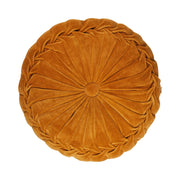 CUSCINO KANAN IN VELLUTO, 40X10CM, COLORE ORO