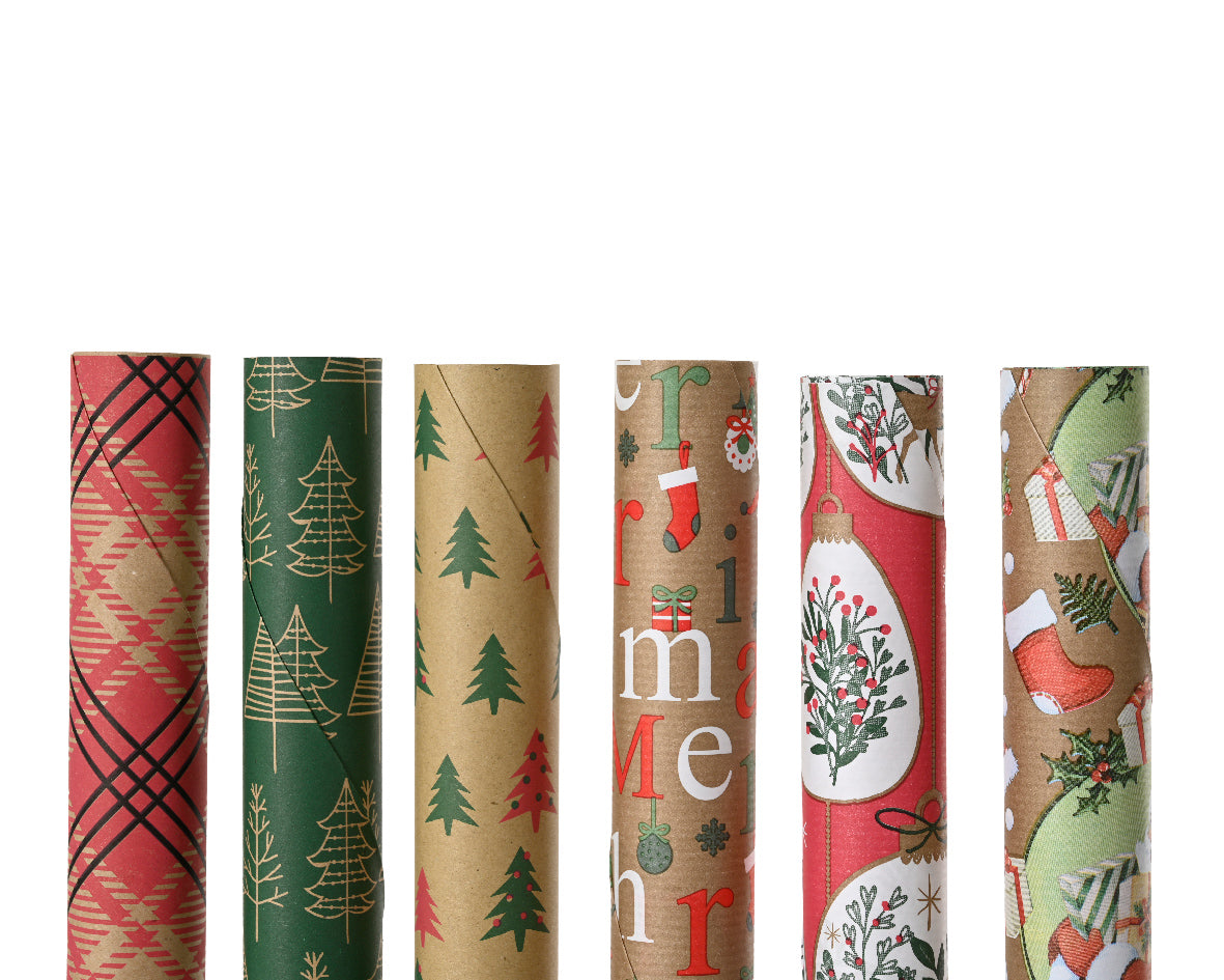 Carta Regalo natalizia Multicolore modello assortito 200cm