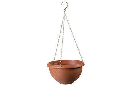 Vaso Sospeso Terrae Basket D35 Terracotta Plastecnic