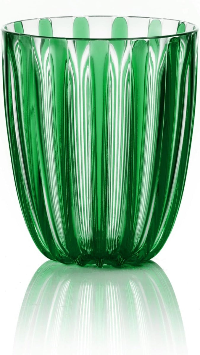 BICCHIERE TUMBLER "DOLCEVITA" (ISCC+), BASSO, SMERALDO