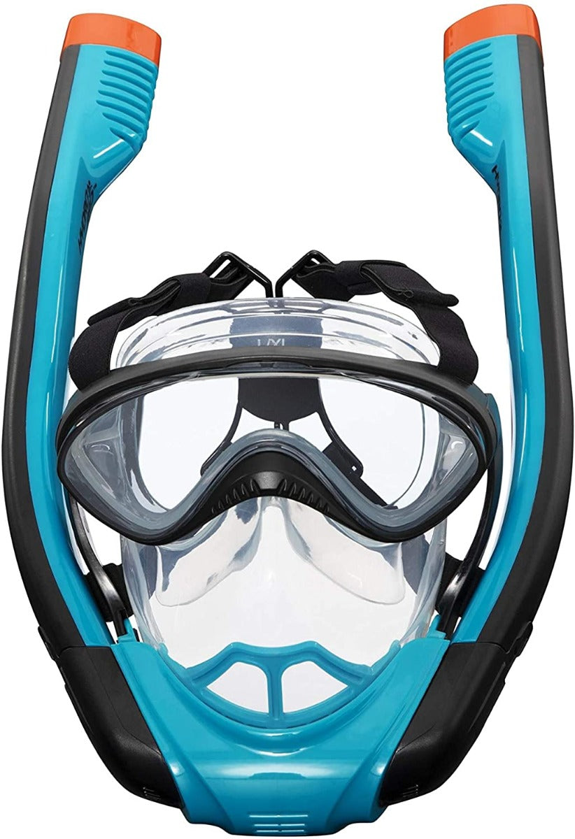 MASCHERA CON BOCCAGLIO DA SNORKELING HYDRO-PRO FLOWTECH L/XL