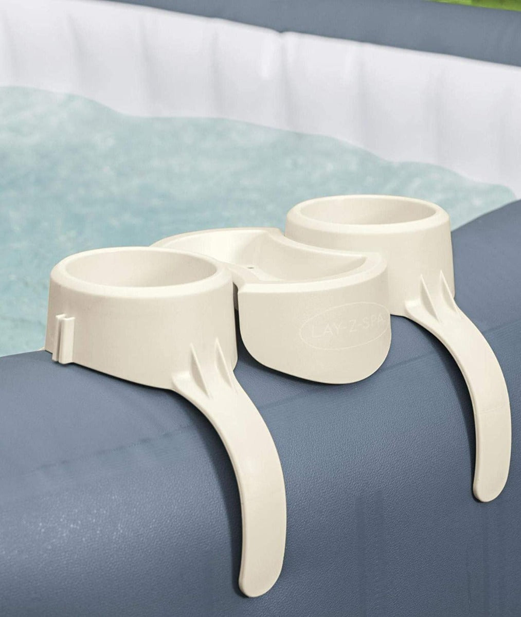 PORTA BICCHIERI E OGGETTI PER IDROMASSAGGIO GONFIABILE LAY-Z-SPA