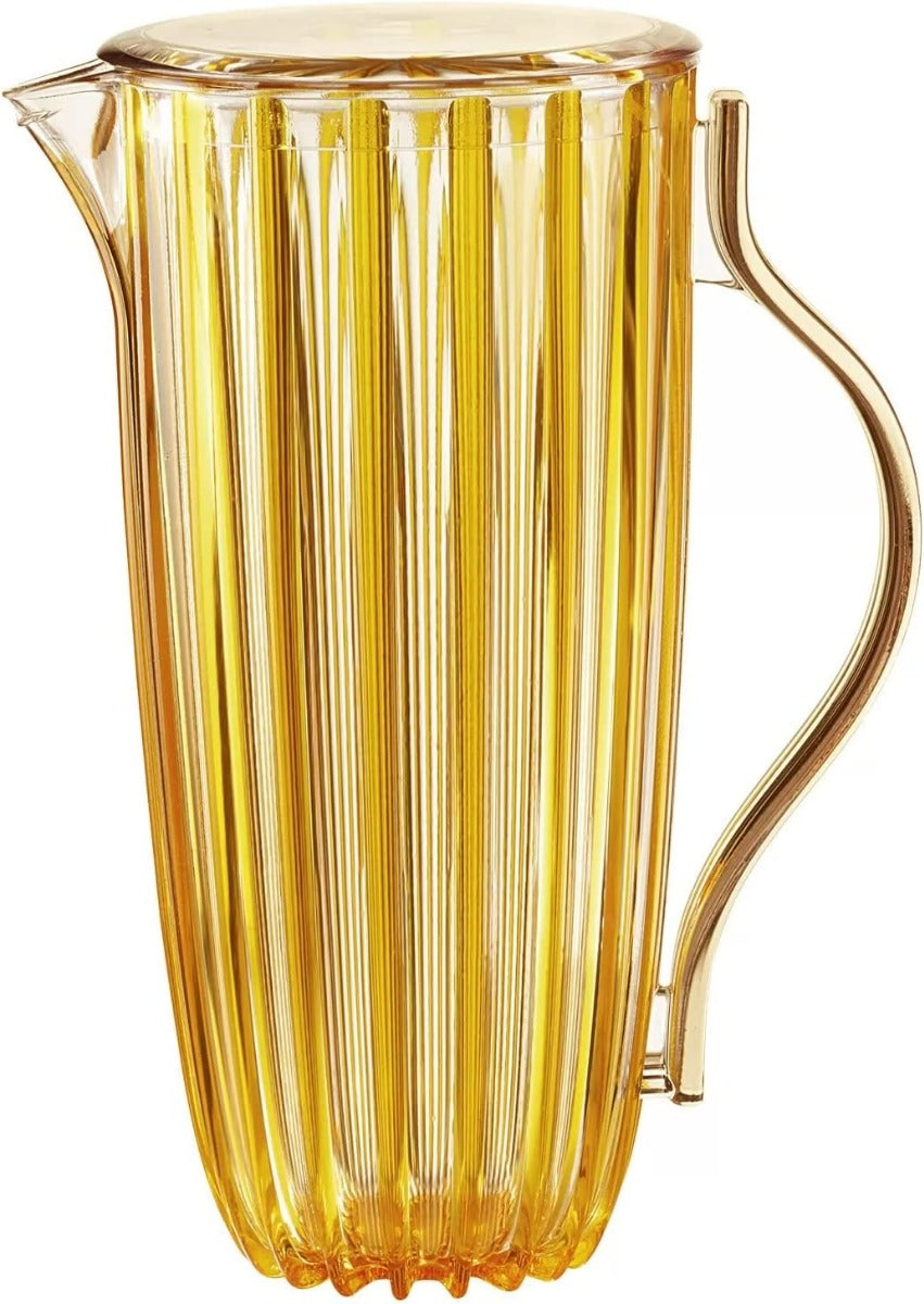 CARAFFA CON COPERCHIO "DOLCEVITA" AMBRA