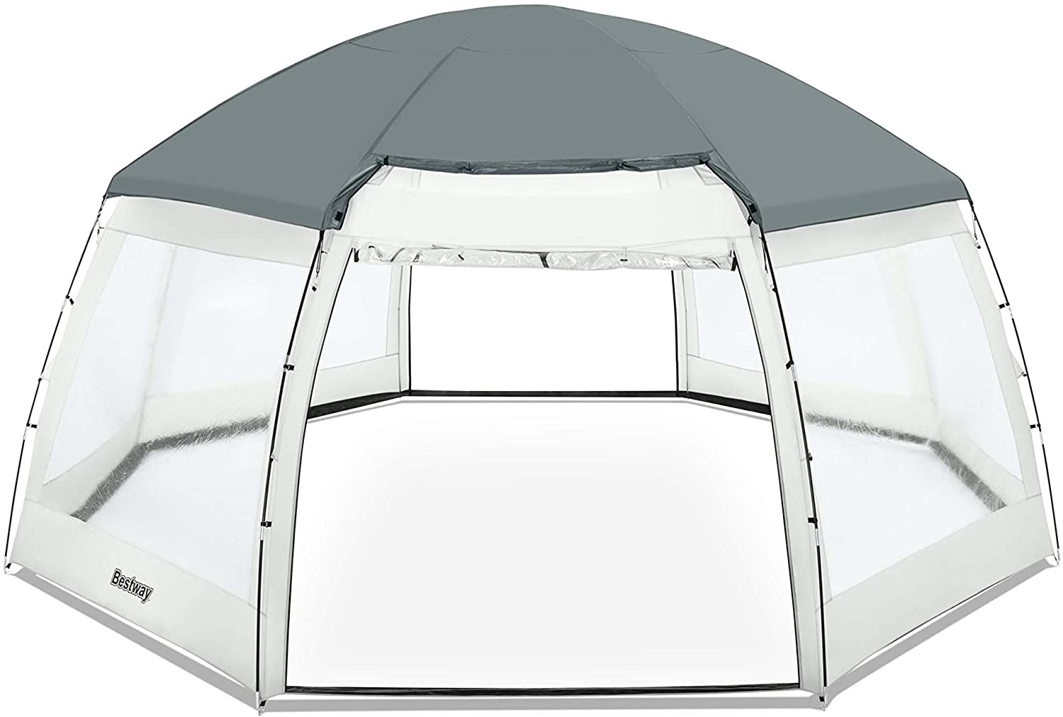 GAZEBO ROTONDO COPRI PISCINA E SPA FINO A 488 CM BESTWAY 58612