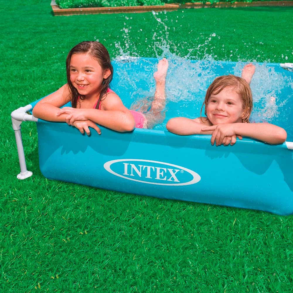 PISCINA MINI FRAME BLU PER BAMBINI 122X122X30CM
