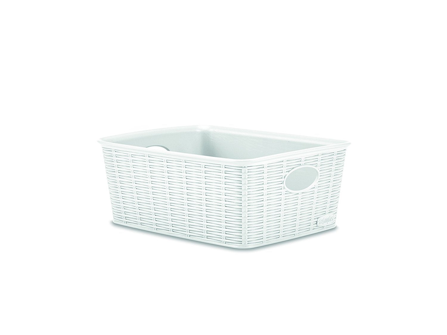 CESTINO ELEGANCE M HIGH 25X19.5X10 CM BIANCO