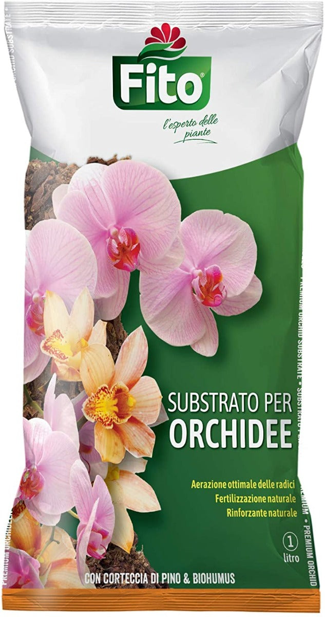 SUBSTRATO  PER ORCHIDEE 1 LITRO
