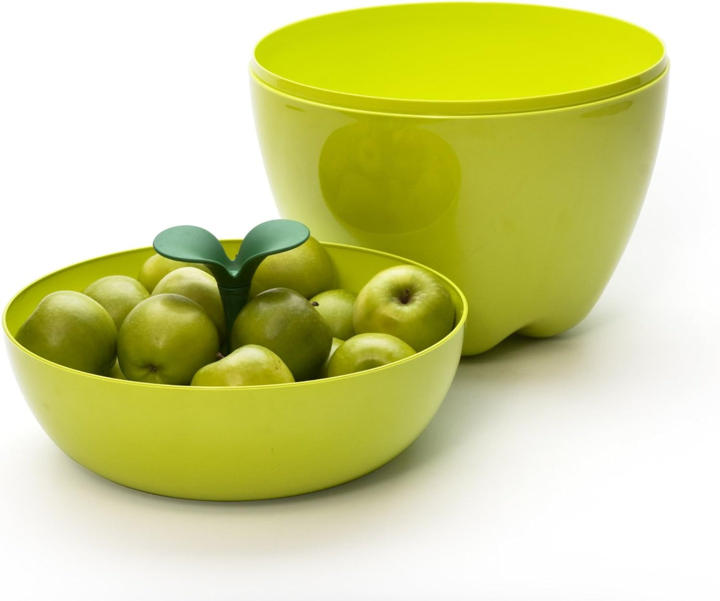 CONTENITORE PER LA FRUTTA  "HAPPLE" MELA VERDE