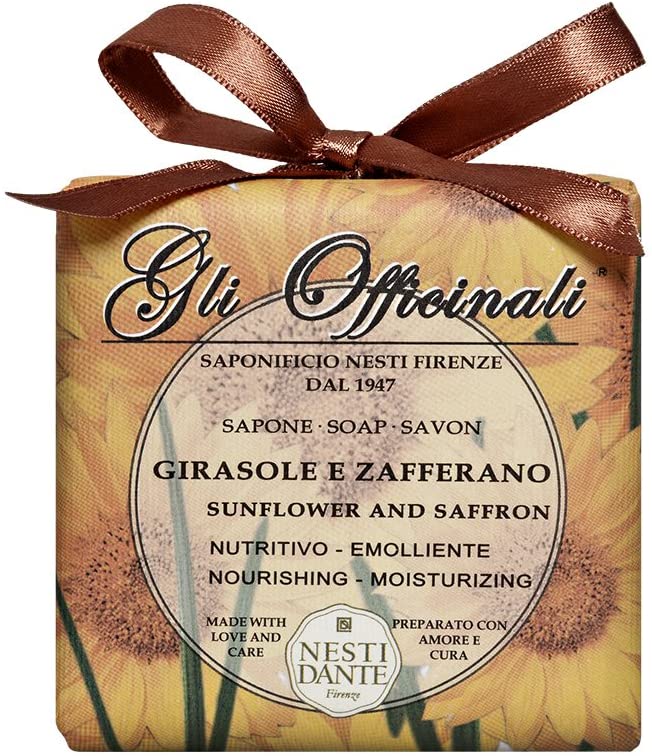 SAPONE VEGETALE GLI OFFICINALI GIRASOLE E ZAFFERANO 200GR
