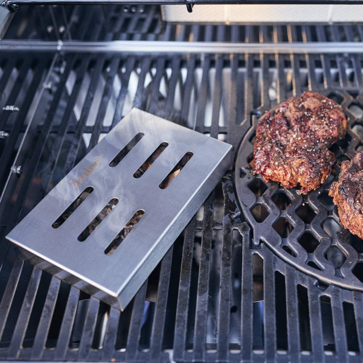 SCATOLA PER AFFUMICATURA BBQ IN ACCIAIO INOX