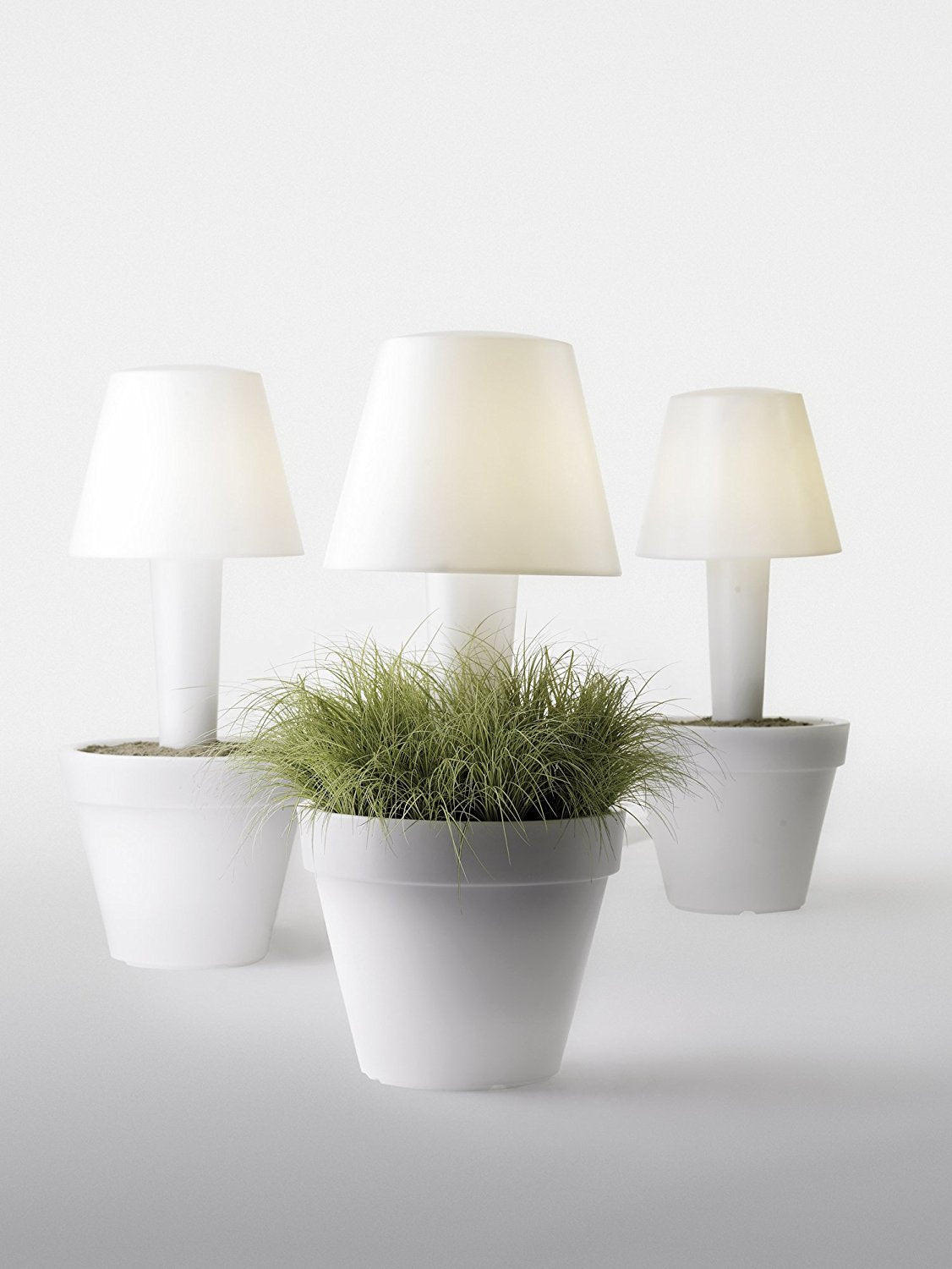 VASO LUMINOSO PURE TWILIGHT 50CM TRASPARENTE