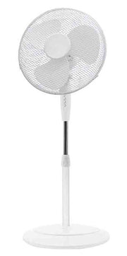 VENTILATORE A PIANTANA BIANCO 130CM REGOLABILE 3 VELOCITA'