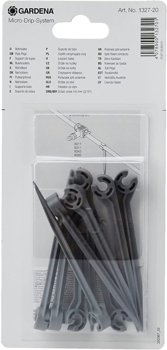 SUPPORTO TUBO 4,6 MM (3/16") MICRO-DRIP