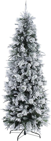 ALBERO DI NATALE SLIM DRESDA INNEVATO H240CM