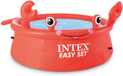 PISCINA GONFIABILE EASY HAPPY GRANCHIO 183X51CM