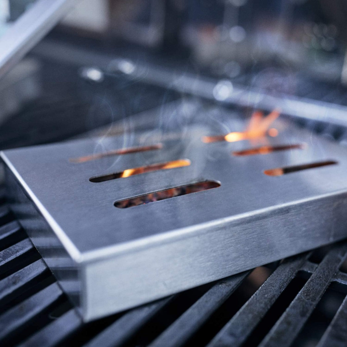 SCATOLA PER AFFUMICATURA BBQ IN ACCIAIO INOX