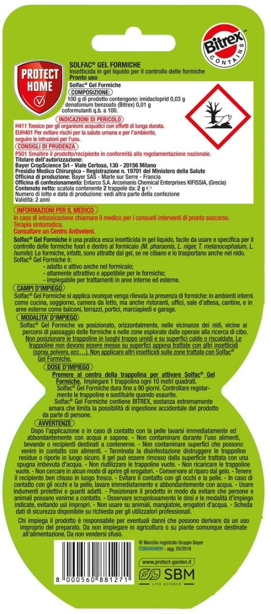 ESCA ATTRATTIVA FORMINIX IN GEL CON CHIUSURA SALVA FRESCHEZZA 2PZ