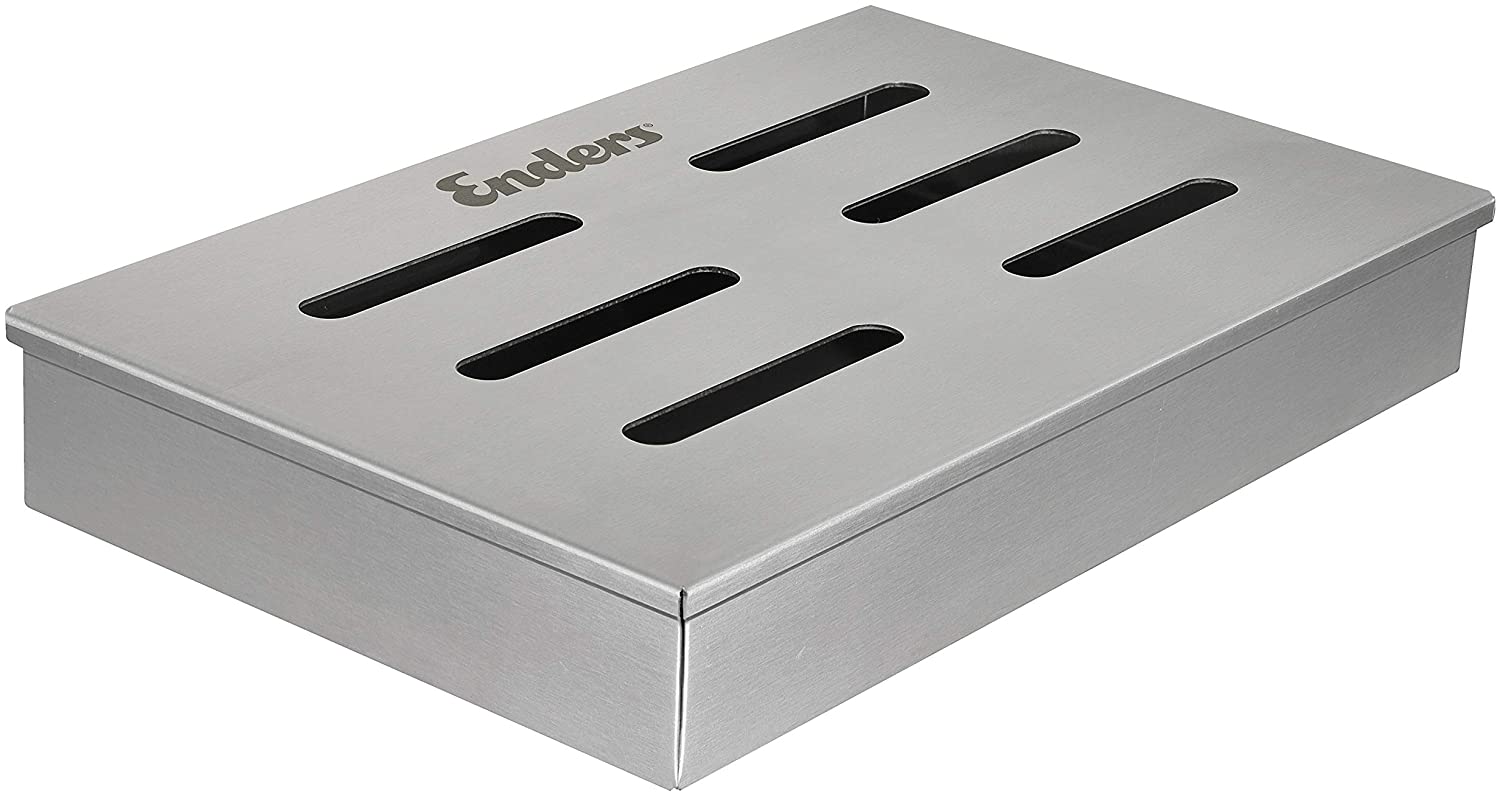 SCATOLA PER AFFUMICATURA BBQ IN ACCIAIO INOX