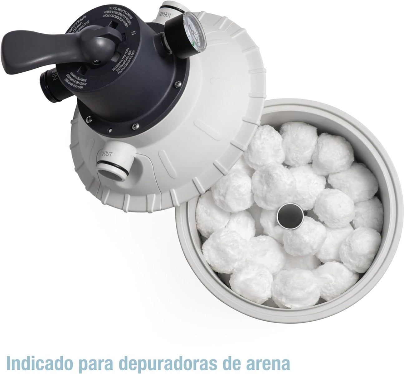 SFERE FILTRANTI PER FILTRAZIONE POMPE A SABBIA LAVABILI 500GR