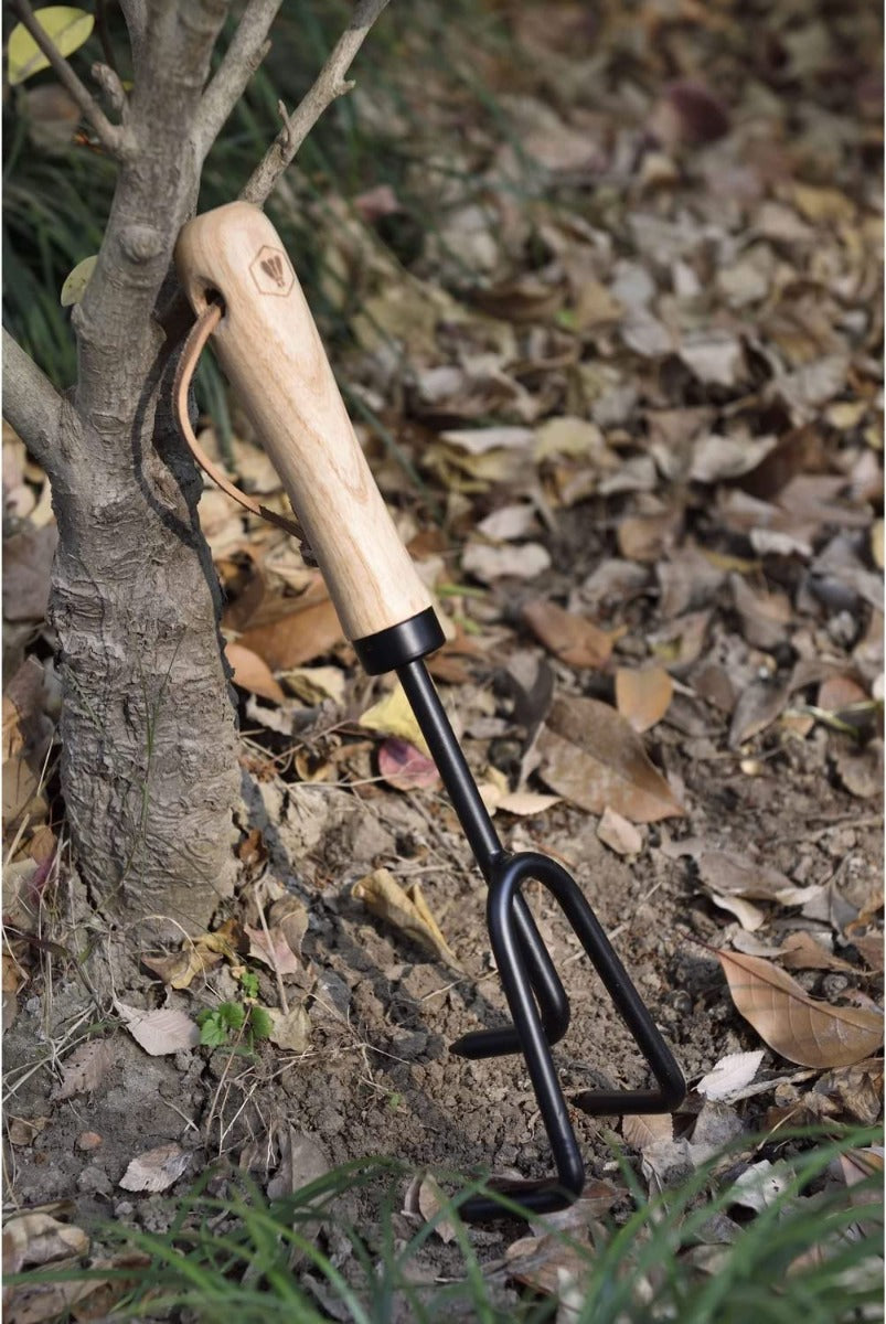 SET DA GIARDINAGGIO 3PZ PALETTA FORATERRA ESTIRPATORE