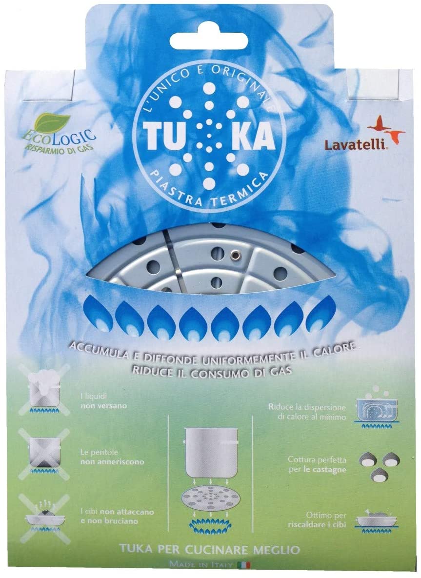 PIASTRA TERMICA IN ACCIAIO TUKA Ø16CM
