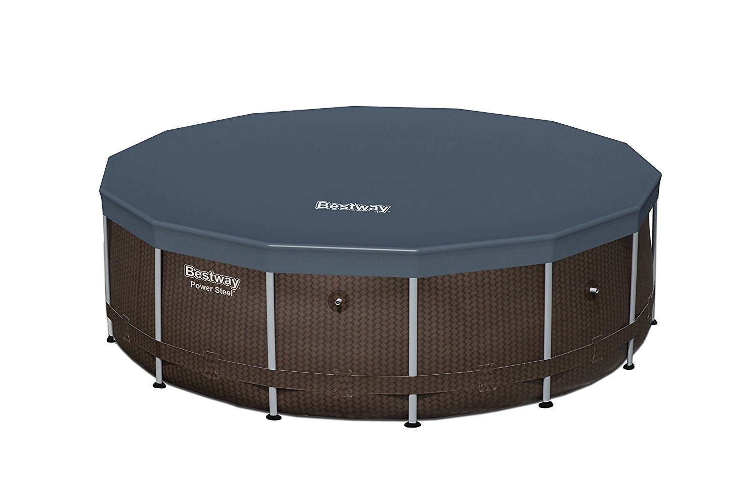 PISCINA STEEL PRO FRAME RATTAN 427X107CM