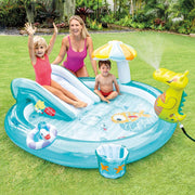 PISCINA PLAY CENTER ALLIGATORE CON SPRUZZO  201X170X84CM