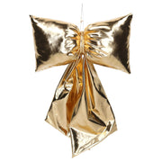 Fiocco tessuto lucido oro 25x35cm Peraga Christmas