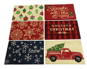 1PZ ZERBINO NATALE 40X70X1.5CM ASSORTITO
