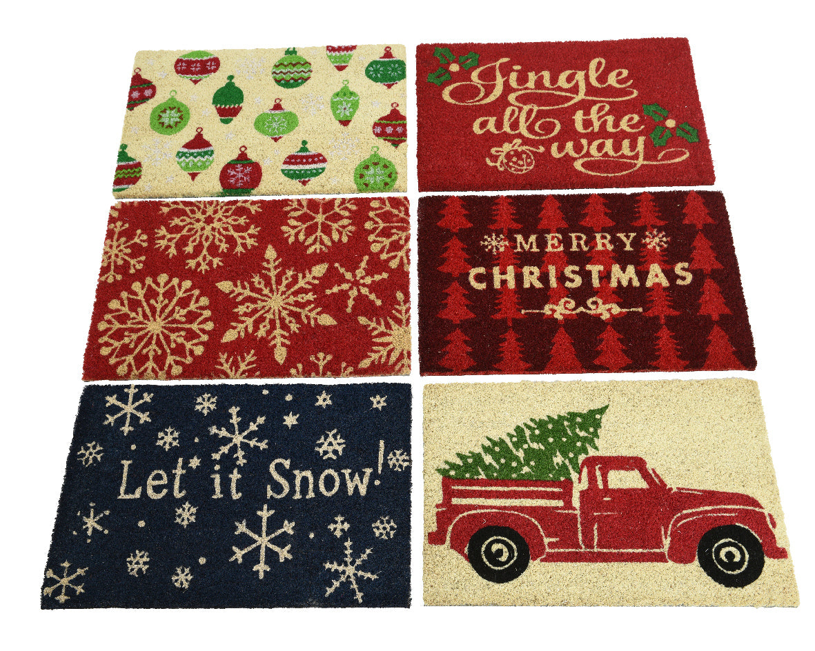 1PZ ZERBINO NATALE 40X70X1.5CM ASSORTITO