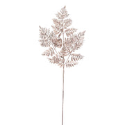 Ramo plastica felce 75cm champagne Peraga Christmas