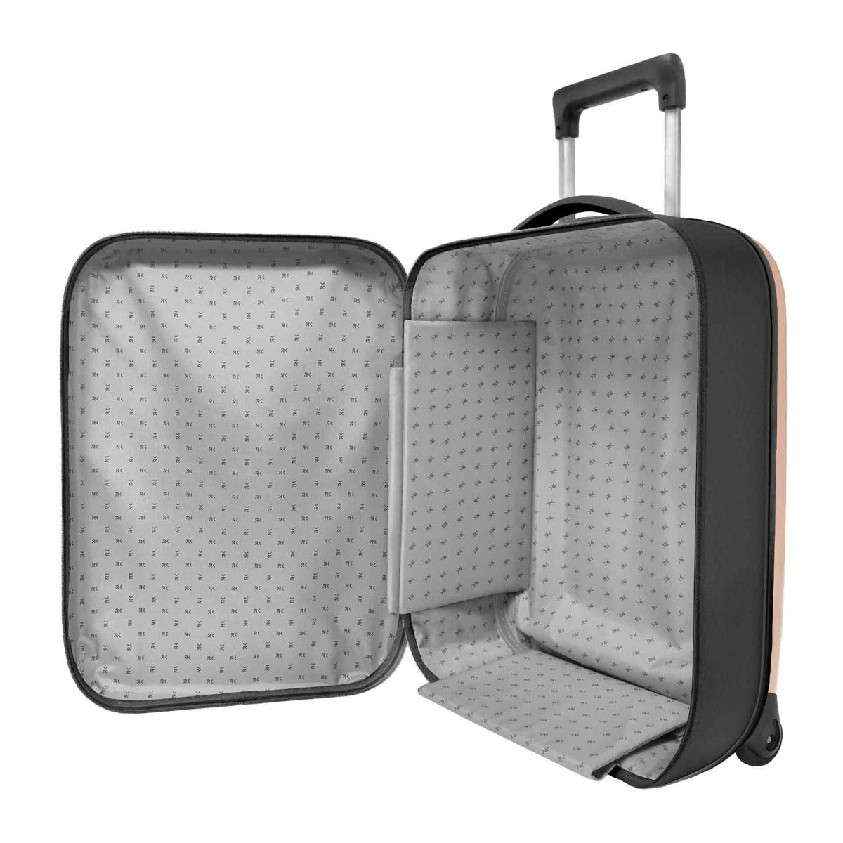 VALIGIA VEGA FLEX TROLLEY CABIN ROSA SMOKE